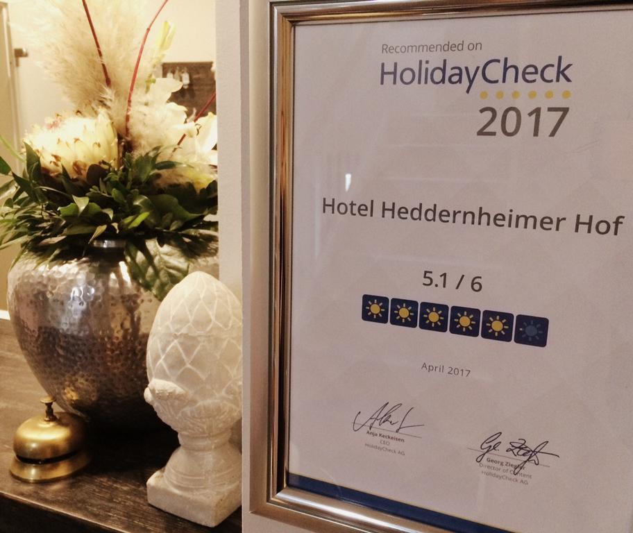 Hotel Heddernheimer Hof Frankfurt am Main Exterior photo
